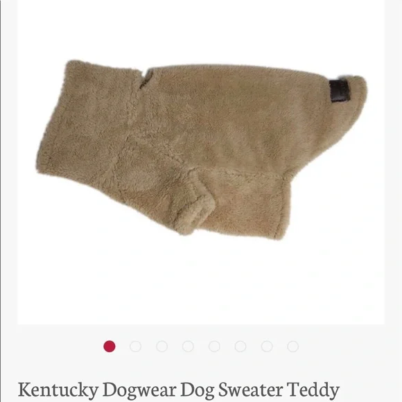 Dog coat by Kentucky horsewear Sz M new packaged fleece coat - Picture 3 of 5